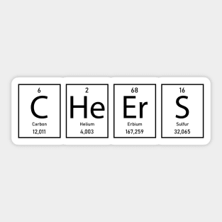 Cheers Sticker